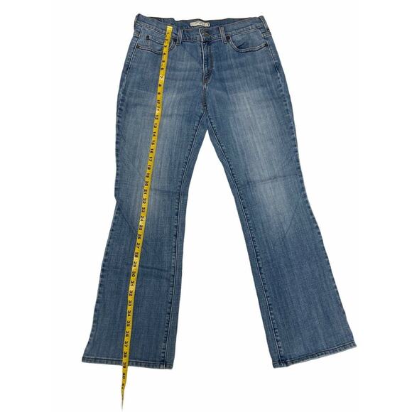 Levi’s 515 Boot Cut Jeans Light Wash Stretch Womans Size 10 Medium Red Label - Picture 6 of 8